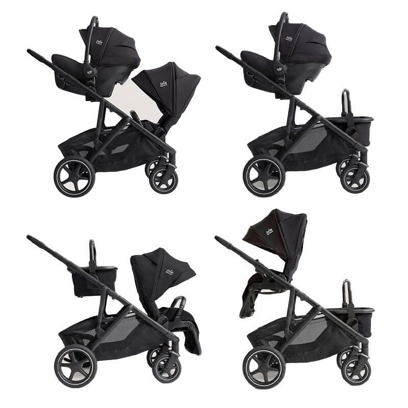 Poussette Duo Versiti + Siège auto i-Level Pro Eclipse - joie