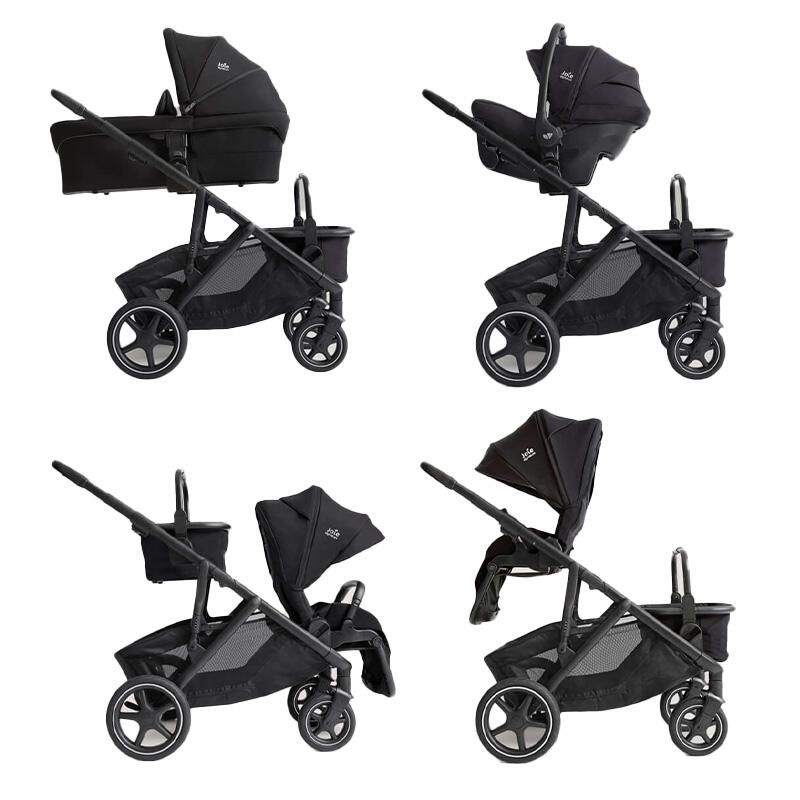 Poussette Trio Versiti + Siège auto i-Level Pro + Nacelle Ramble XL Eclipse - joie
