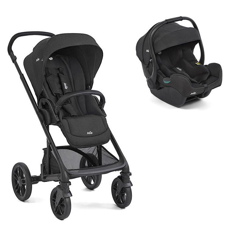 Poussette Duo Chrome 2 + Siège auto i-Gemm 3 Raven - joie