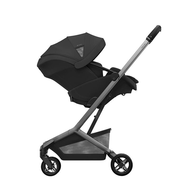 Poussette Duo Fame Cabin + Siège auto Coral Slide Pro Onyx Black - maxi cosi