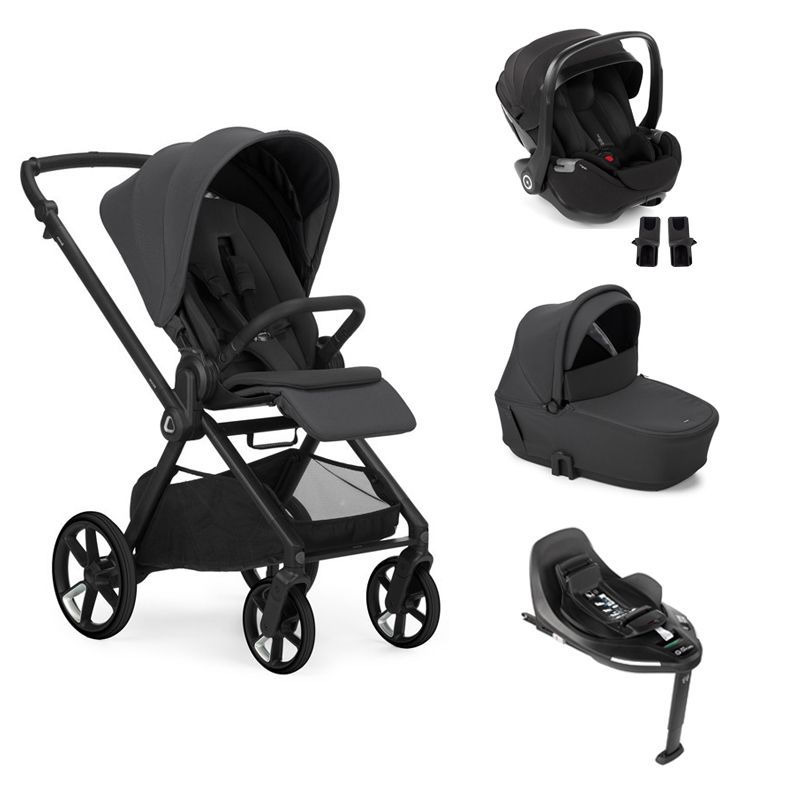 Poussette Trio Muum 5 + Kombibaby + Nacelle Sleep + Base Isofix Cloud - jane