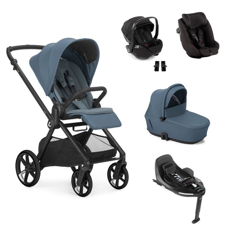 Pack Poussette Muum 5 + Kombibaby + Nacelle Sleep + Base Isofix + Kombikid Seal - jane