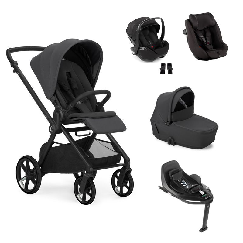 Pack Poussette Muum 5 + Kombibaby + Nacelle Sleep + Base Isofix + Kombikid Cloud - jane