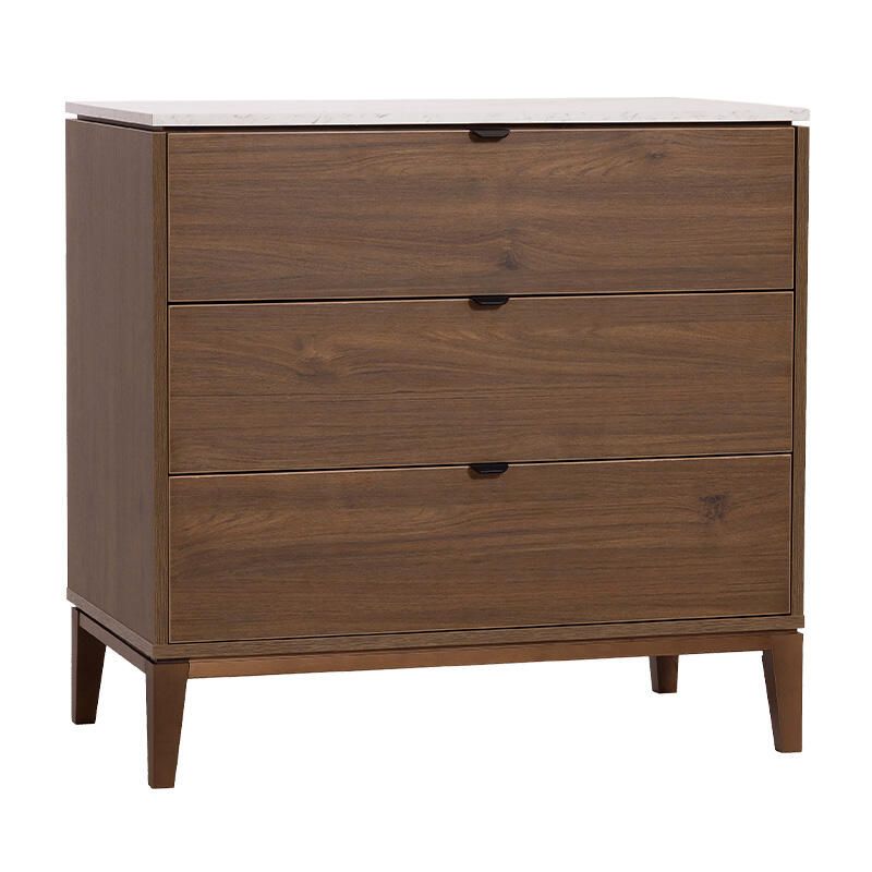 Commode 3 tiroirs Milan Noyer - nina bien