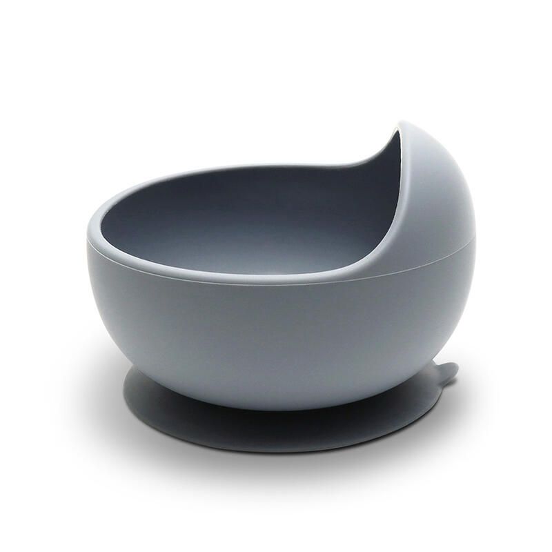B.assiette Avec Rebord Gris - lorelli