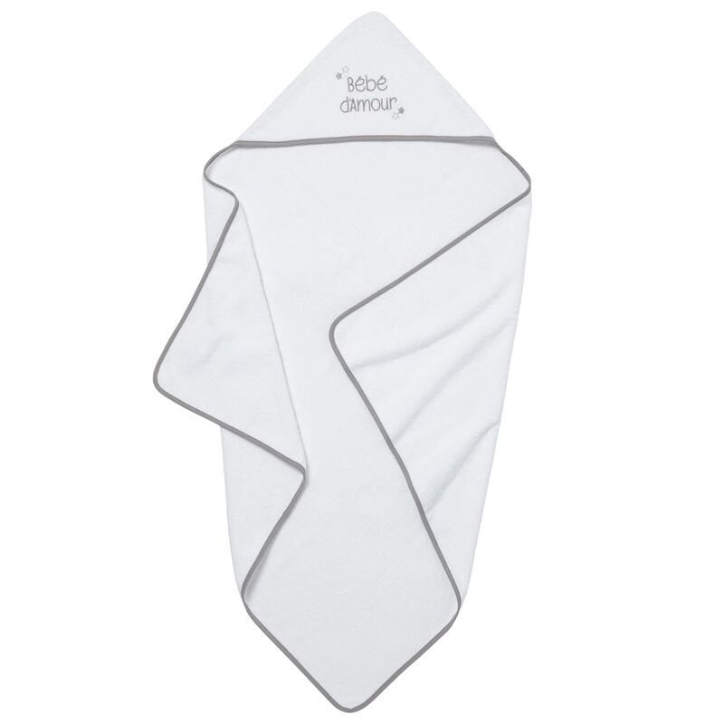 Cape de Bain 100x100cm Bébé d'Amour - babycalin