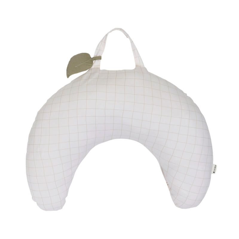 Coussin de maternité Nomade Mini Moon Jersey Blanc - candide