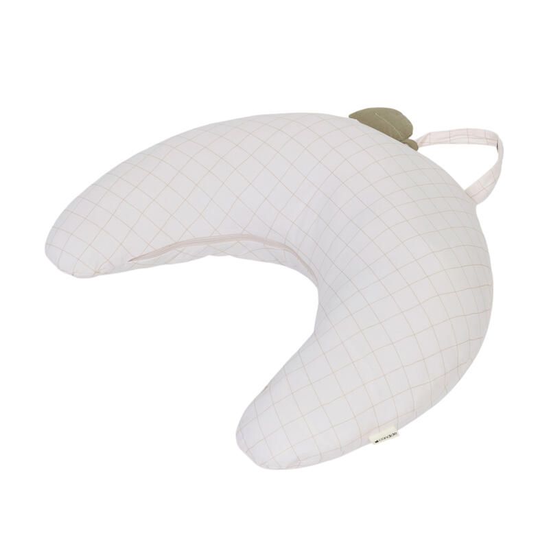 Coussin de maternité Nomade Mini Moon Jersey Blanc - candide