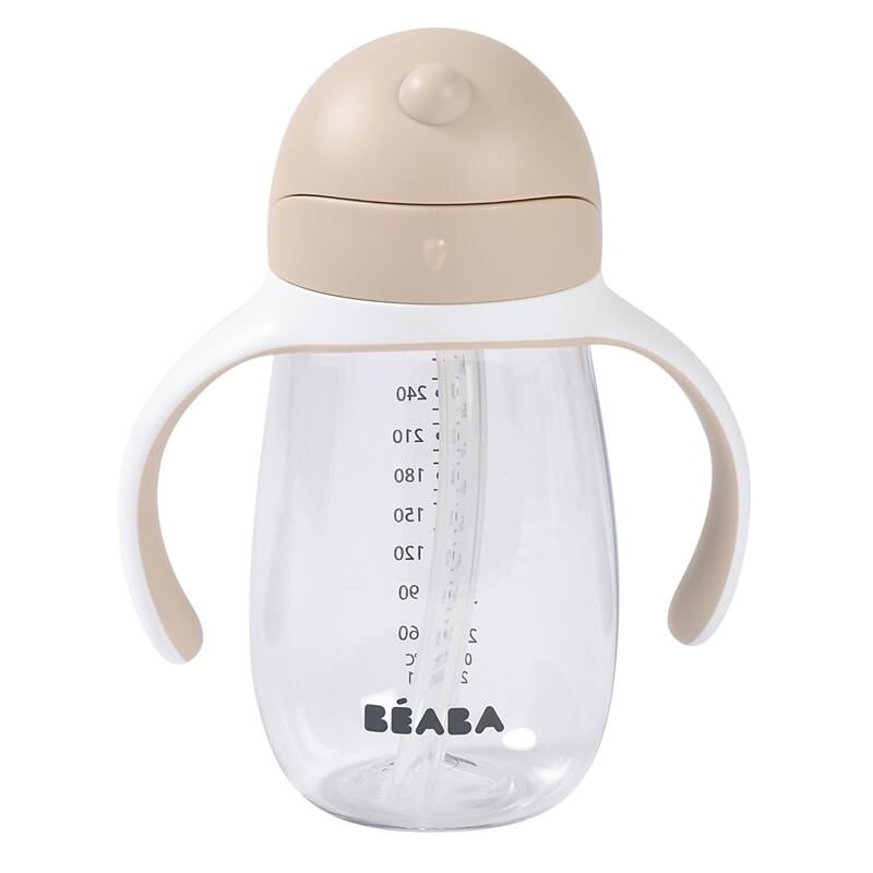 Tasse paille 300ml - Argile - beaba
