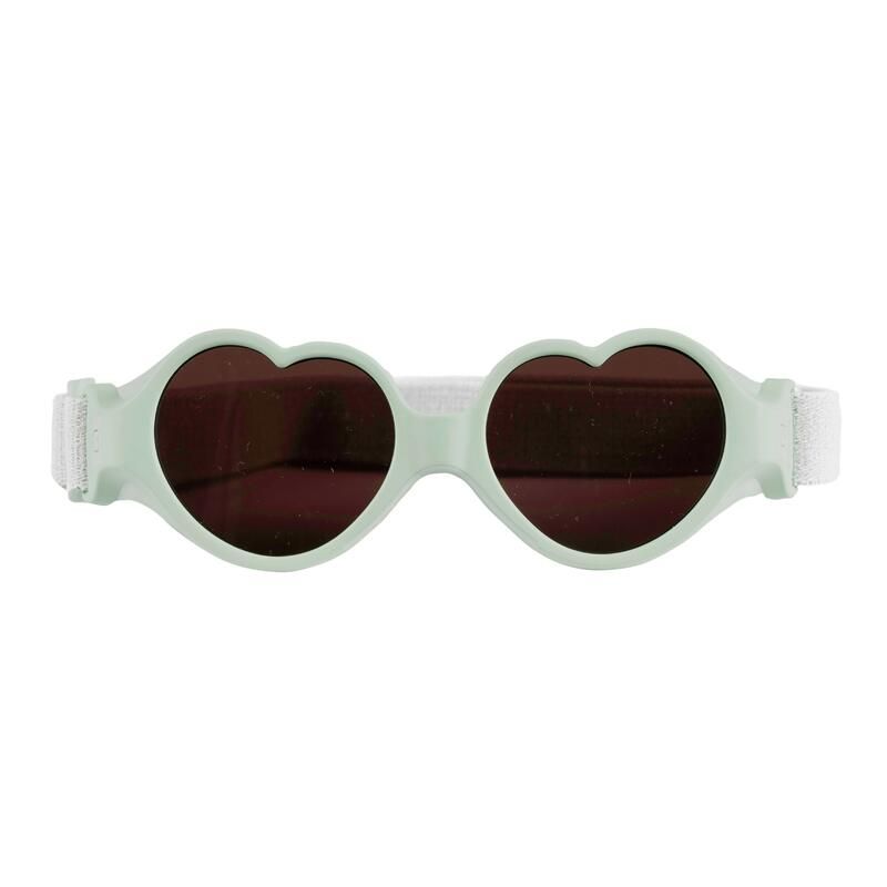 Lunettes de soleil bandeau Baby Cœur 0-9m Menthe - beaba