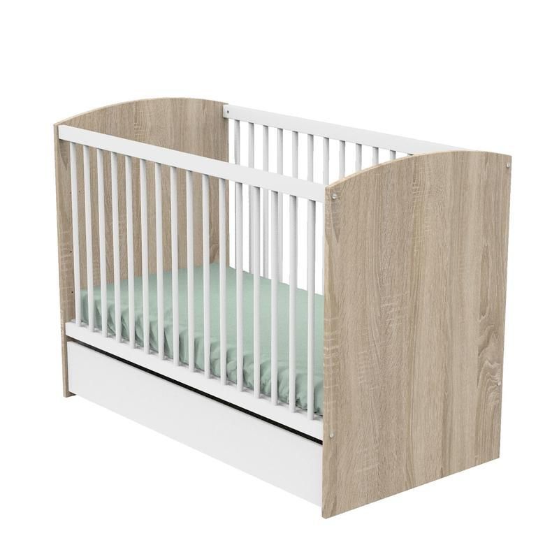 Tiroir pour lit bébé 60x120cm Access Bois Blanc - sauthon