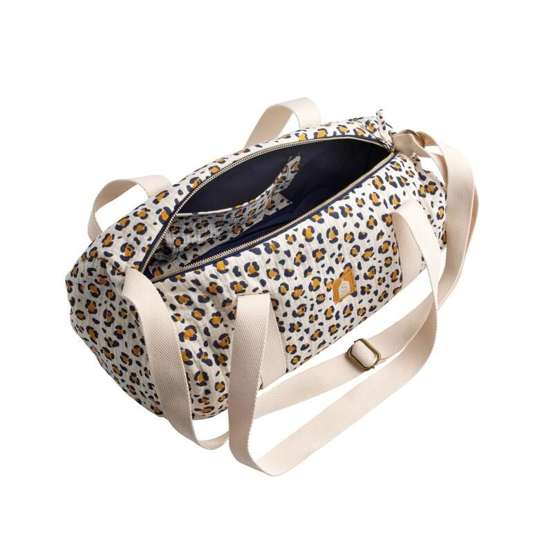 Sac Polochon Enfant Léopard - sauthon baby deco