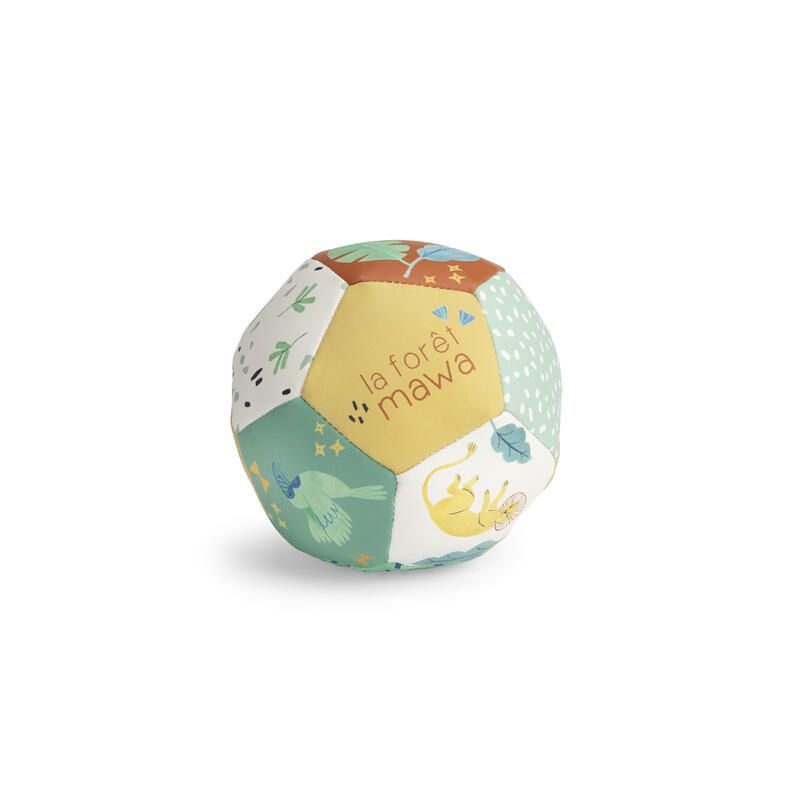 Ballon souple 10cm Multicolore - moulin roty