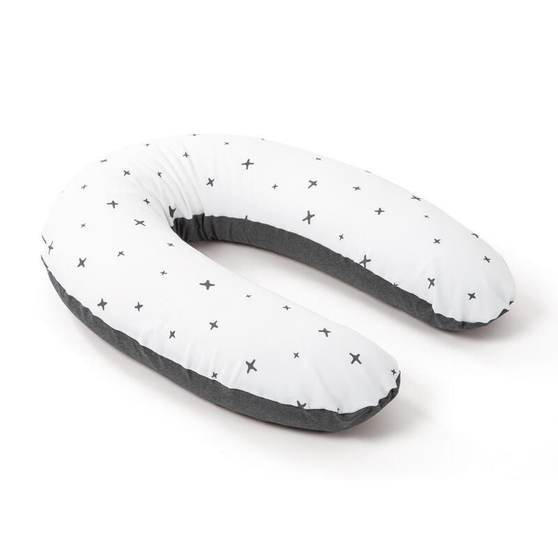Coussin de Maternité Doomoo Buddy Grey Stars - babymoov