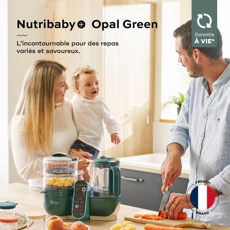 Mixeur Nutribaby + Opal Green - babymoov
