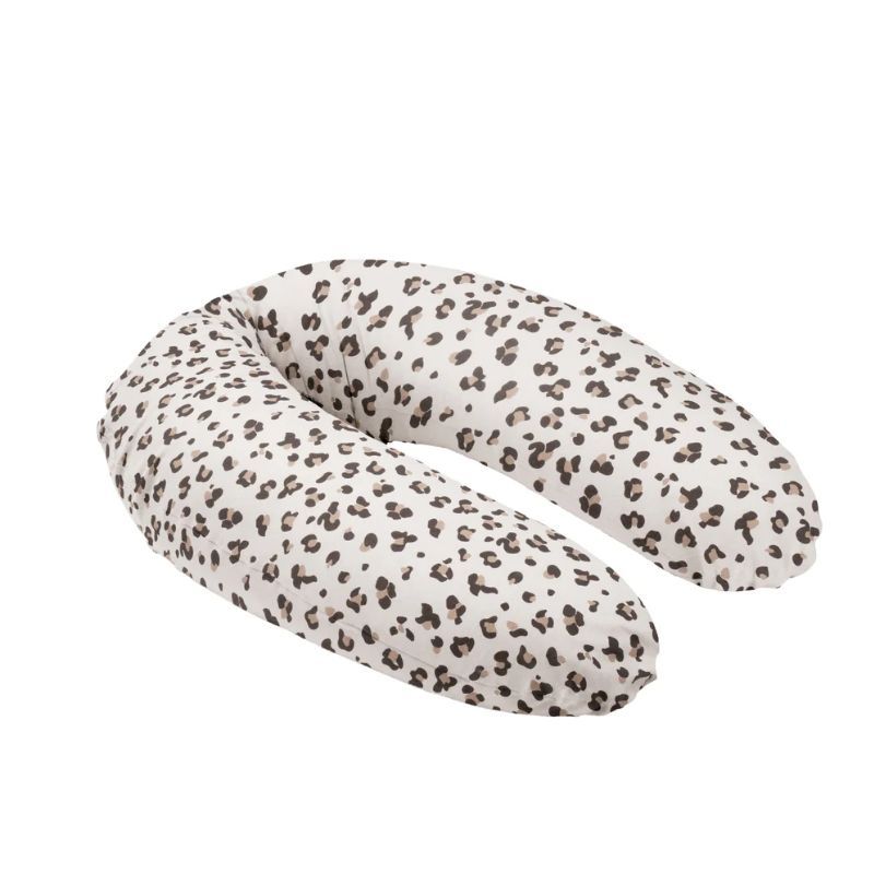 Coussin de grossesse Buddy Léopard Cream - doomoo