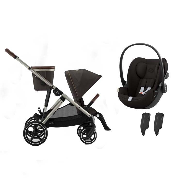 Poussette Duo Gazelle S + Cloud G3 I-size Chocolate Brown  - cybex