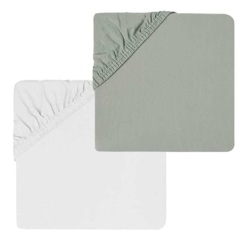 Lot 1 Alese + 1 Drap Housse 60x 120cm Blanc/Ginky - fee moi dormir
