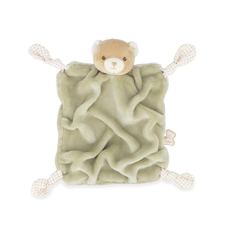Doudou ours Patapouf Moyen Vert  - kaloo
