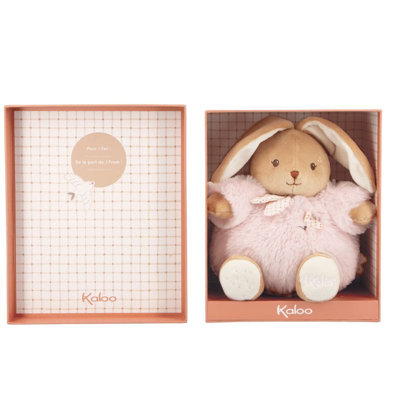 Peluche lapin Patapouf Petit Rose - kaloo