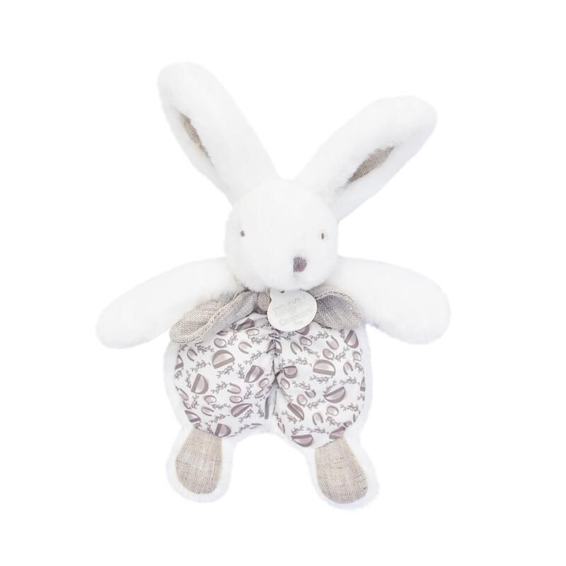 Doudou lapin 18 cm Blanc - doudou et compagnie