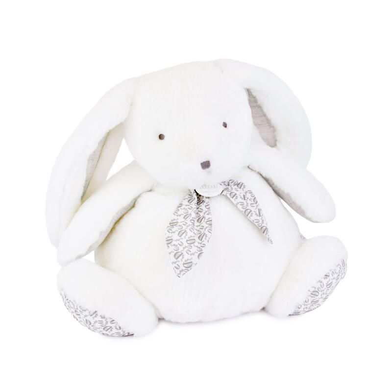 Lapin Doudou Pantin 42cm Blanc - doudou et compagnie