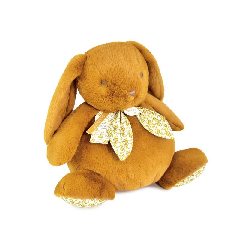 Lapin Doudou Pantin 42cm Ocre - doudou et compagnie
