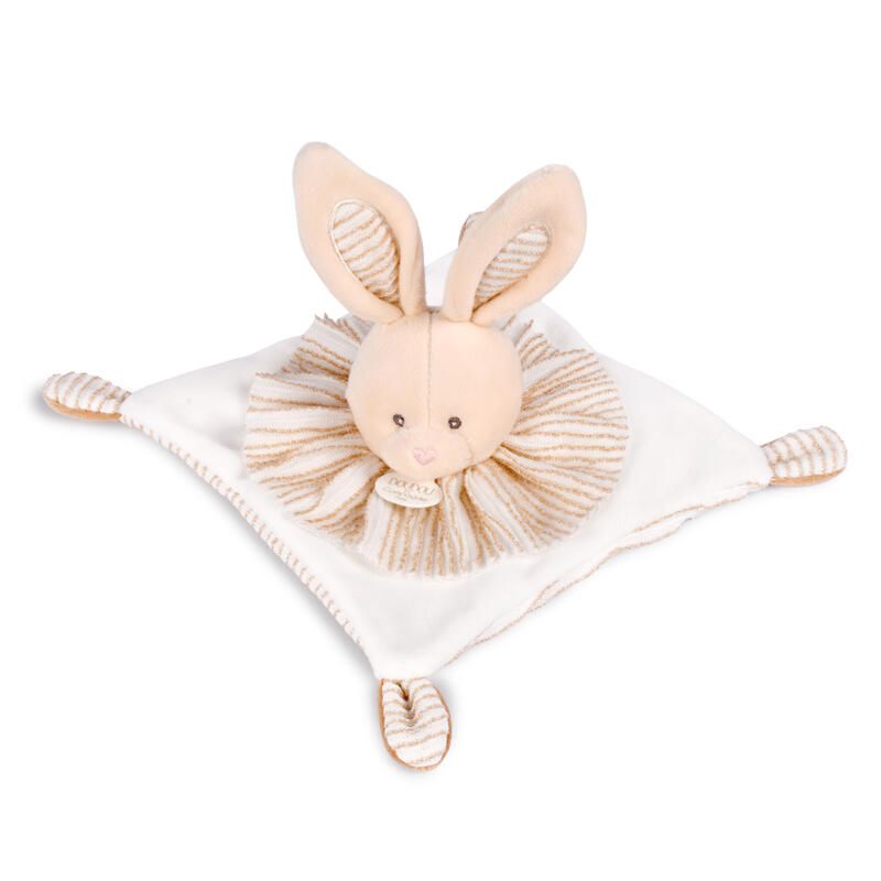 Peluche lapin les Chouchoux 20cm Blanc - doudou et compagnie