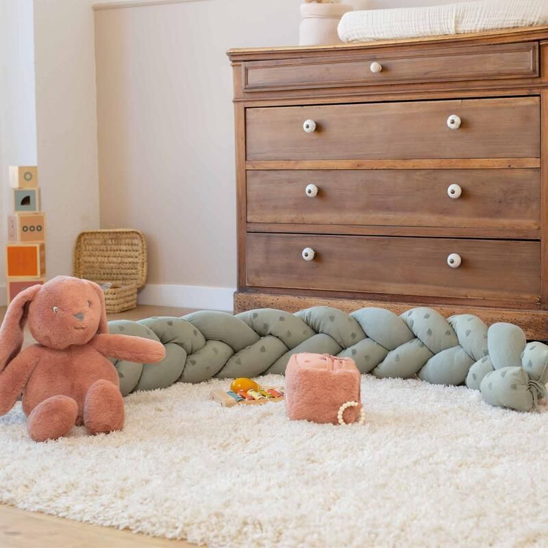 Peluche lapin Hop 45cm - Terre de Sienne - trois kilos sept