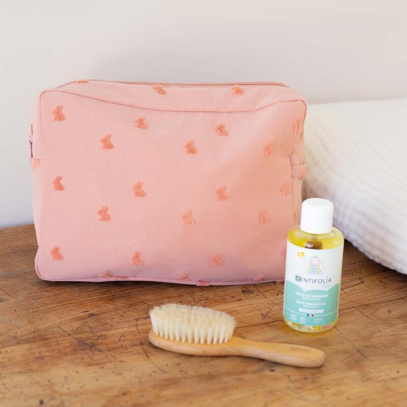 Trousse de toilette Hop - Terre de Sienne - trois kilos sept
