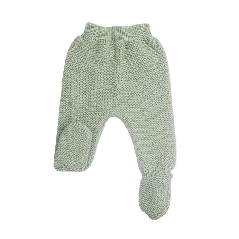 Pantalon Maille 0-1m Vert Olive - trois kilos sept