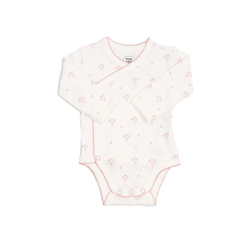 Kit naissance 6 Pièces fille 1m - Beige/Rose - trois kilos sept