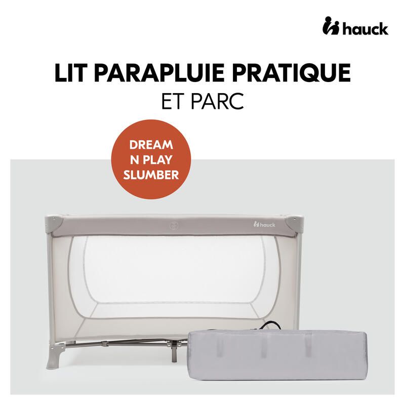 Lit de Voyage Dream N Play Slumber 0-36m Beige - hauck
