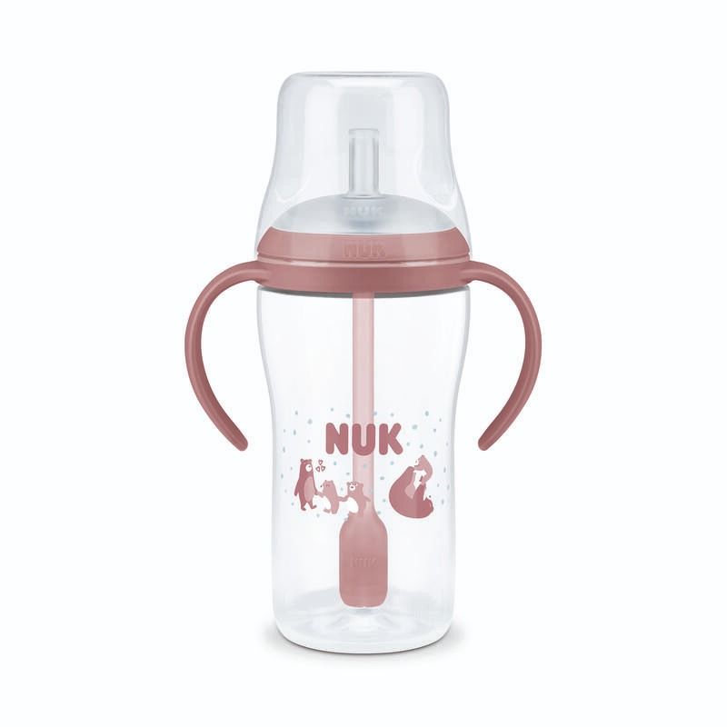 Tasse à paille d'apprentissage Perfect Match 260ml Rose - nuk