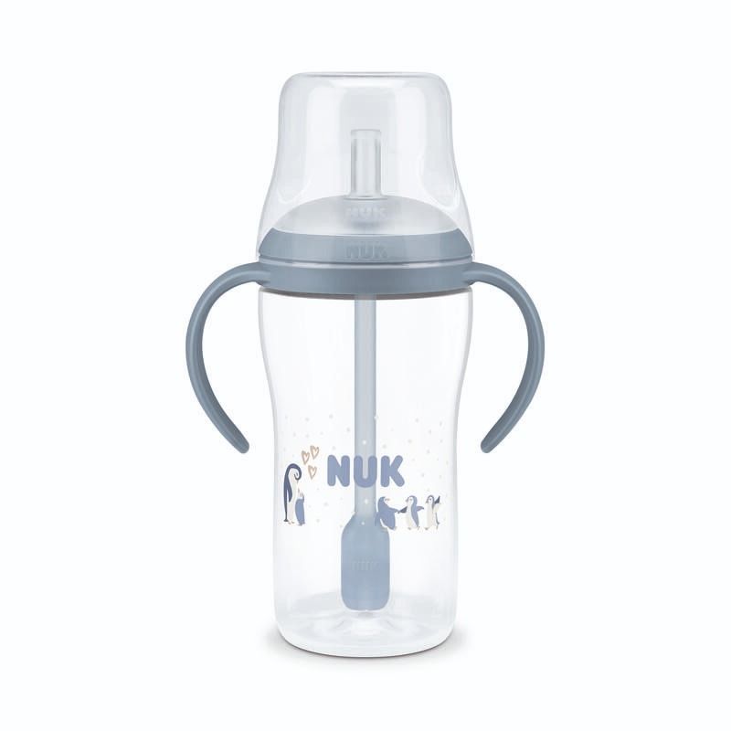 Tasse à paille d'apprentissage Perfect Match 260ml Bleu - nuk
