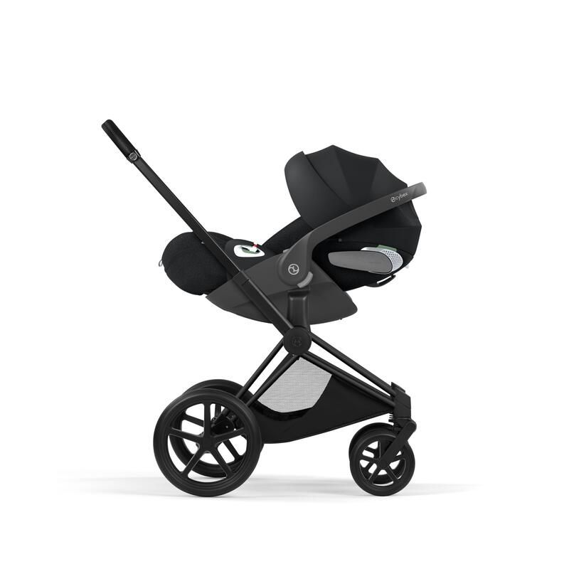 Poussette Duo Priam 5 Style + Siège auto Cloud T Plus Matt Black Sepia Black - cybex