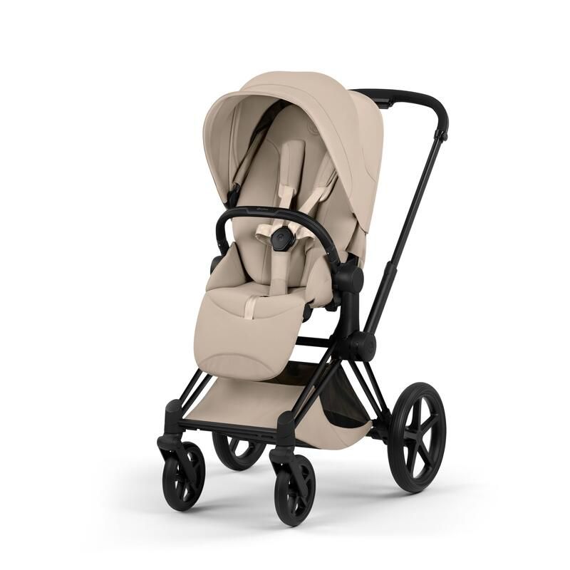 Poussette Priam 5 Style Matt Black Cozy Beige - cybex