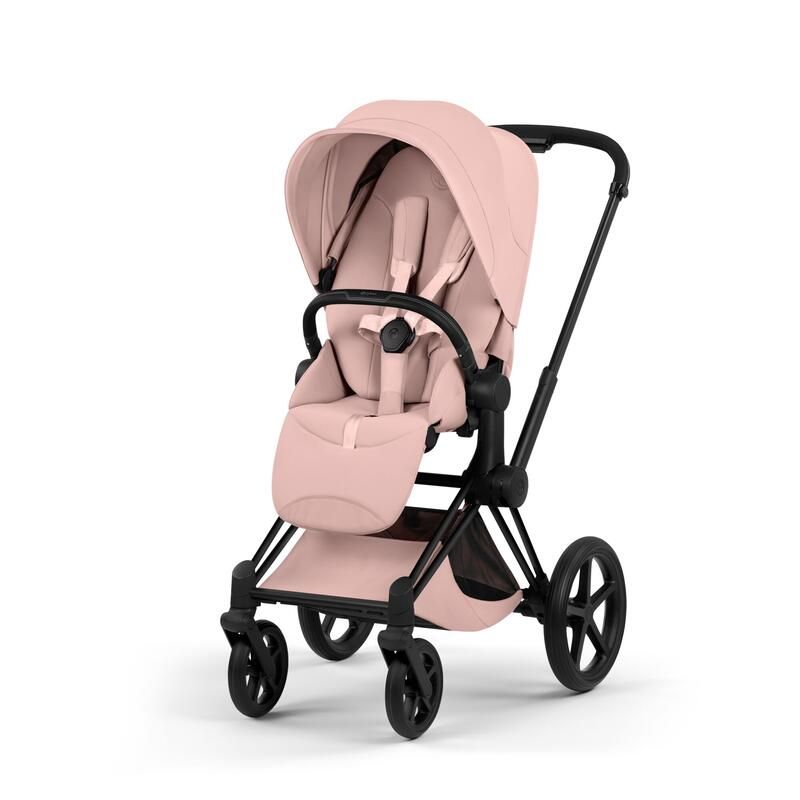 Poussette Priam 5 Style Matt Black Peach Pink - cybex