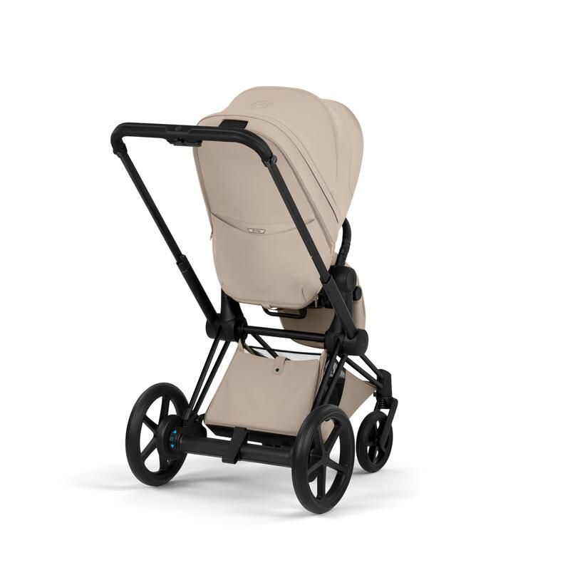 Poussette e-Priam 3 Style Matt Black Cozy Beige - cybex