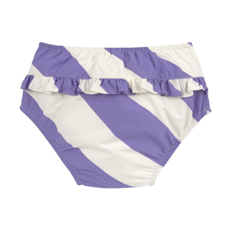 Maillot de bain couche Splash & Fun 13-18m Rayures Lilas - lassig