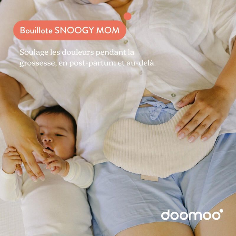 Bouillotte Snoogy Mom Corduroy Sand - doomoo