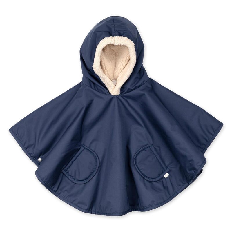 Poncho Waterproof 9-36m Navy - bemini