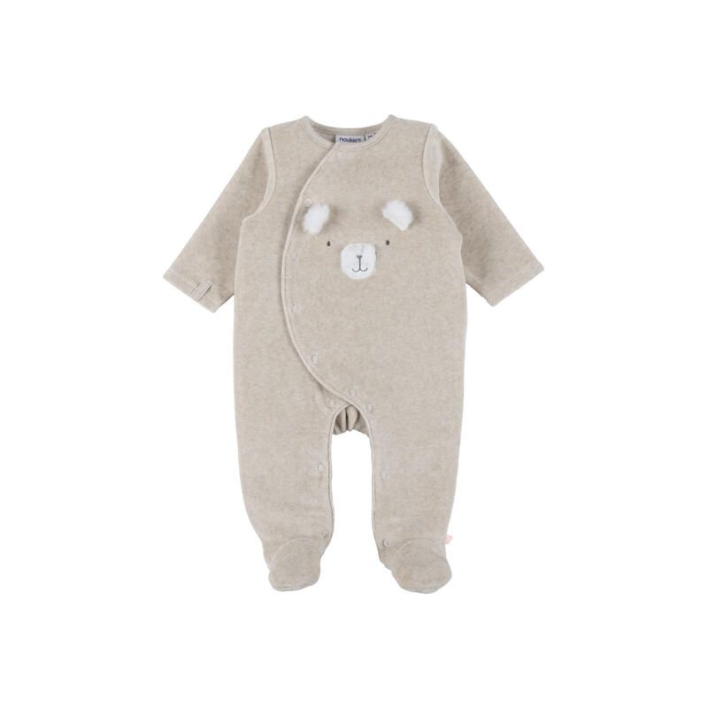 Dors-bien Velours Fluffy Orso Lily 0m - Beige - noukie 's
