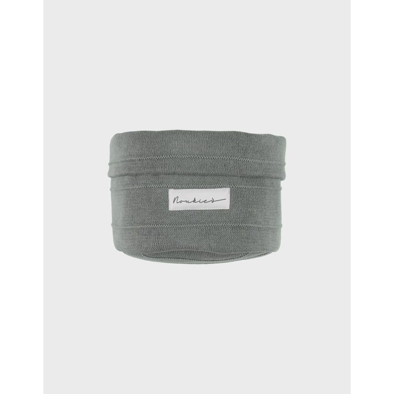 Trousse de toilette Beauty case en tricot de coton bio - Kaki - noukie 's