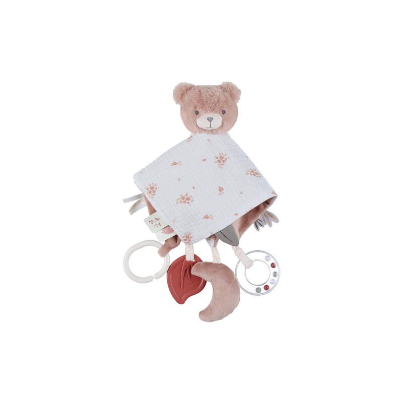 Doudou d'activité Vintage Flowers Lily Rose - noukie 's