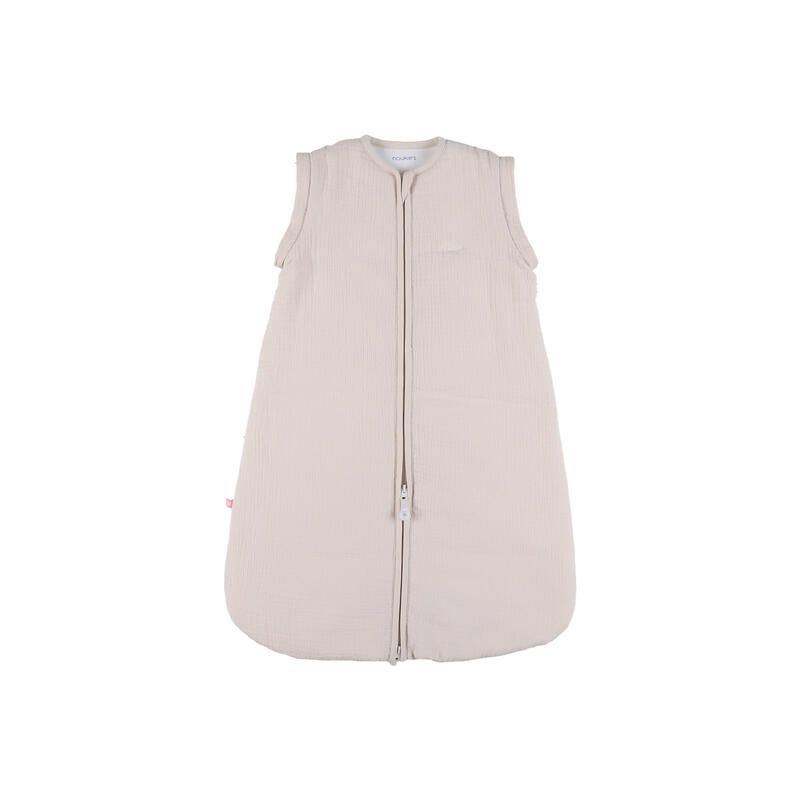Gigoteuse nomade mousseline M&M bio 2026 70cm Beige - noukie 's