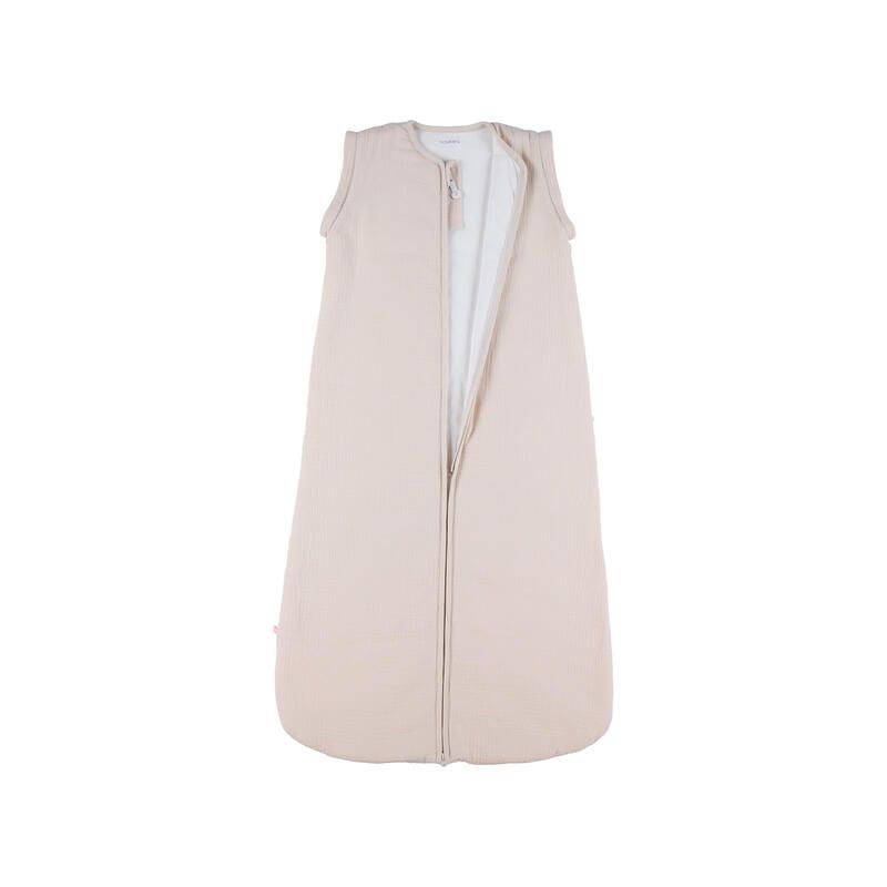 Gigoteuse nomade mousseline bio M&M 2026 100cm Beige - noukie 's