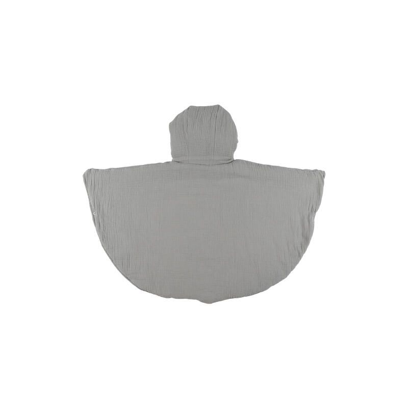 Poncho mousseline bio M&M 2026 6-18m Vert - noukie 's