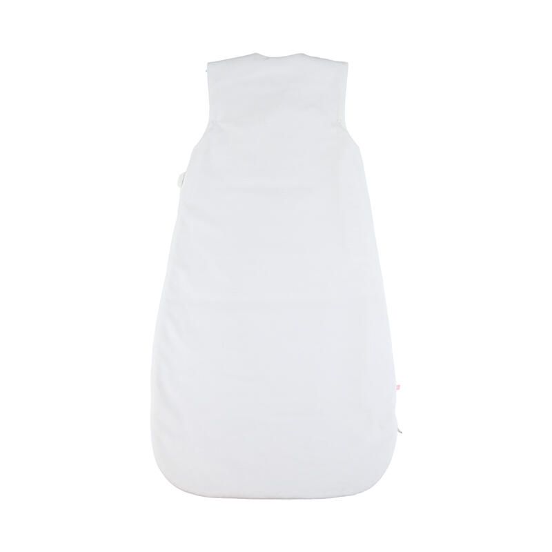 Gigoteuse veloudoux Vintage Flowers Fleurs Dantan 100cm Blanc - noukie 's