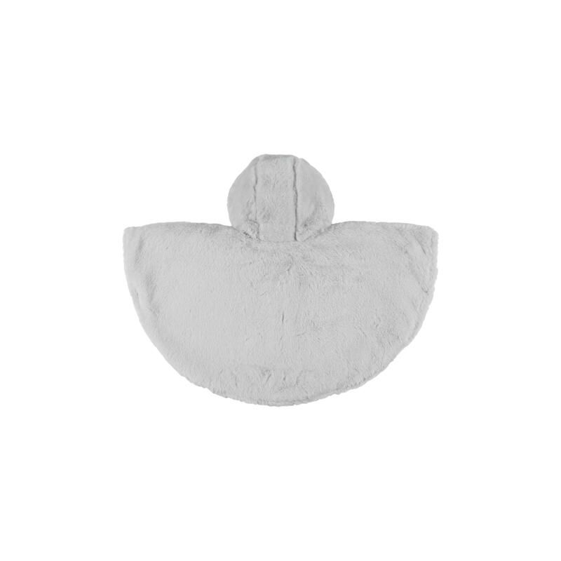 Poncho groloudoux M&M 2026 6-18m Gris - noukie 's